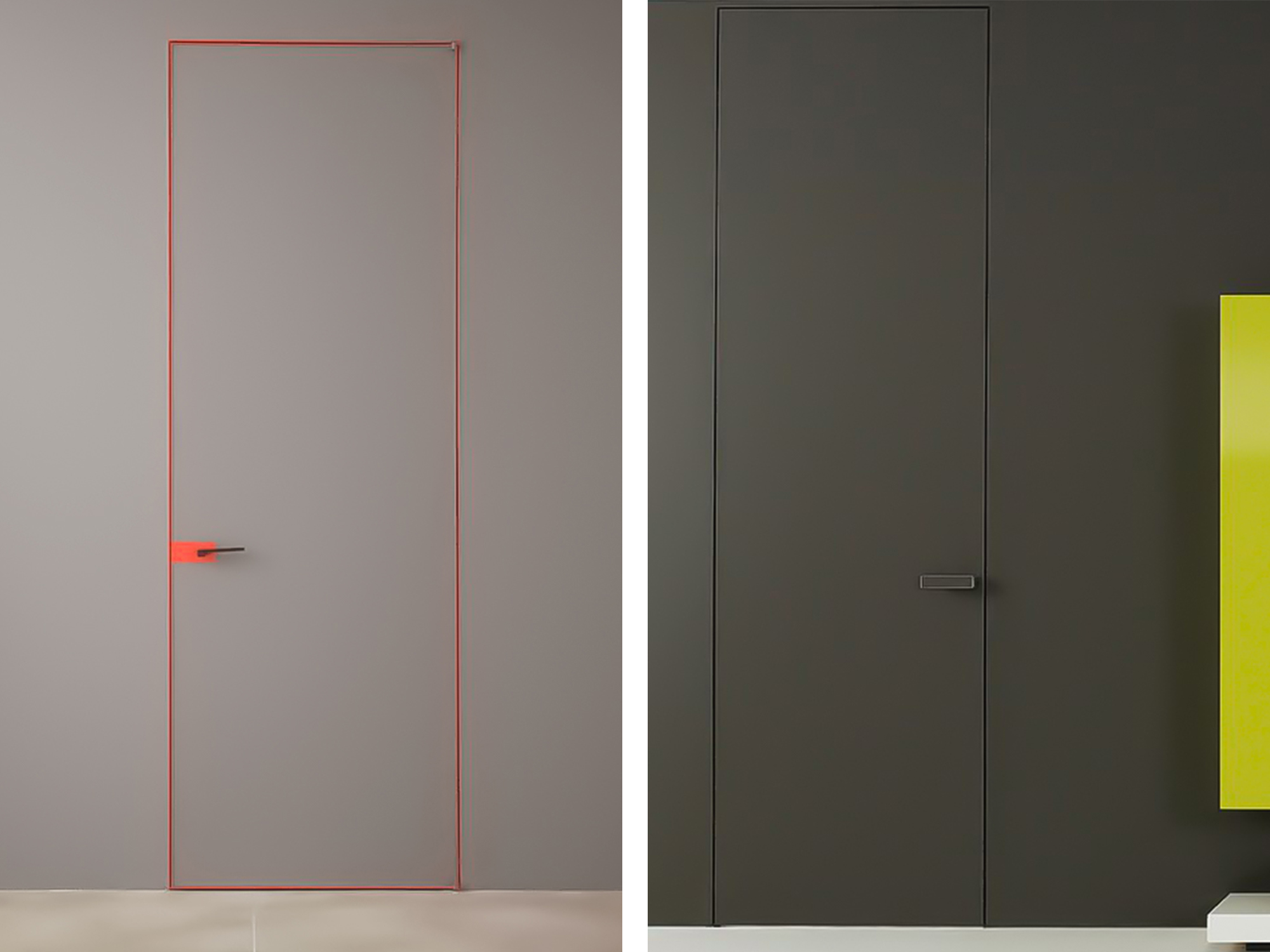 Unlocking the Beauty: Hidden Doors in Various Colors