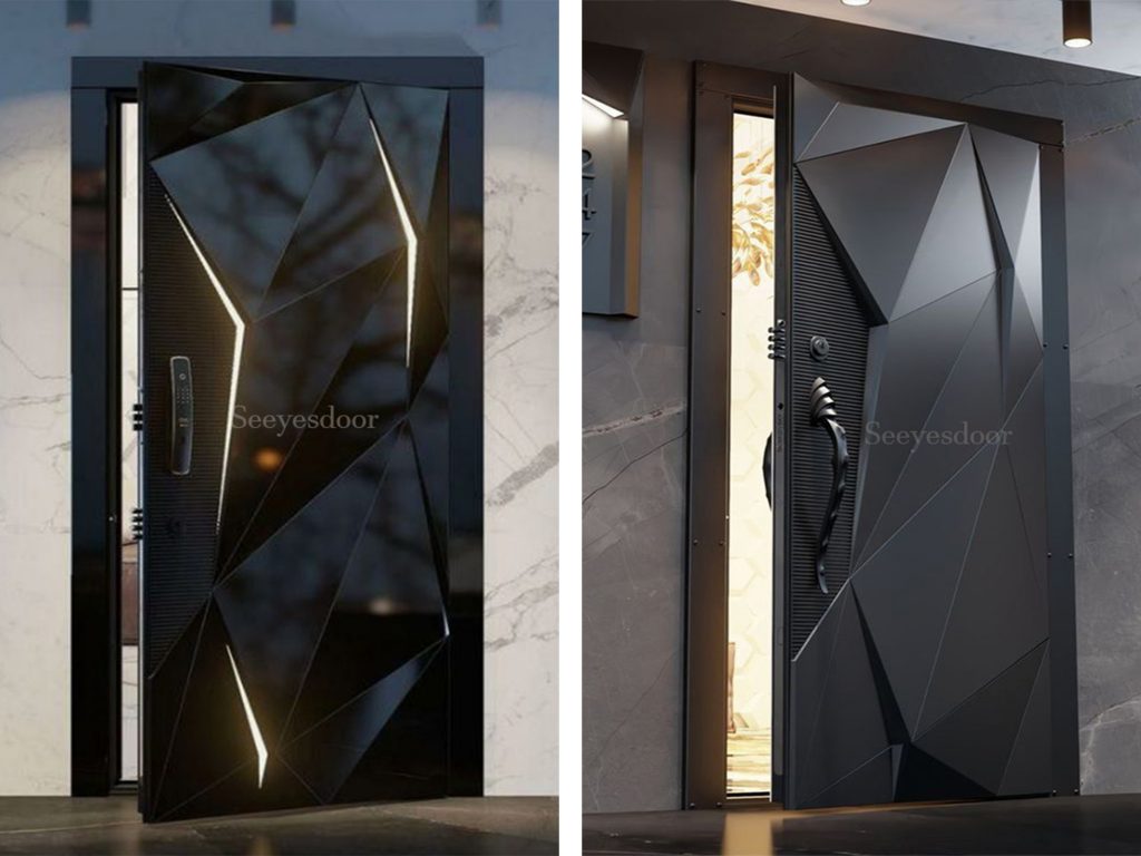 At Seeyesdoor, we believe that every door should be as unique as the home it belongs to. That's why we specialize in creating customized three-dimensional doors that reflect your personal style and enhance your home's architecture. Click to learn more about our customization options and unlock the potential to design a door that truly stands out.